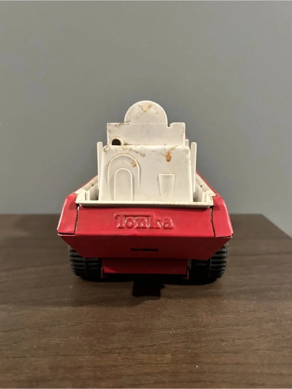 Vintage Metal Tonka Pumper Firetruck Pressed Steel & Plastic Water Pumper Truck